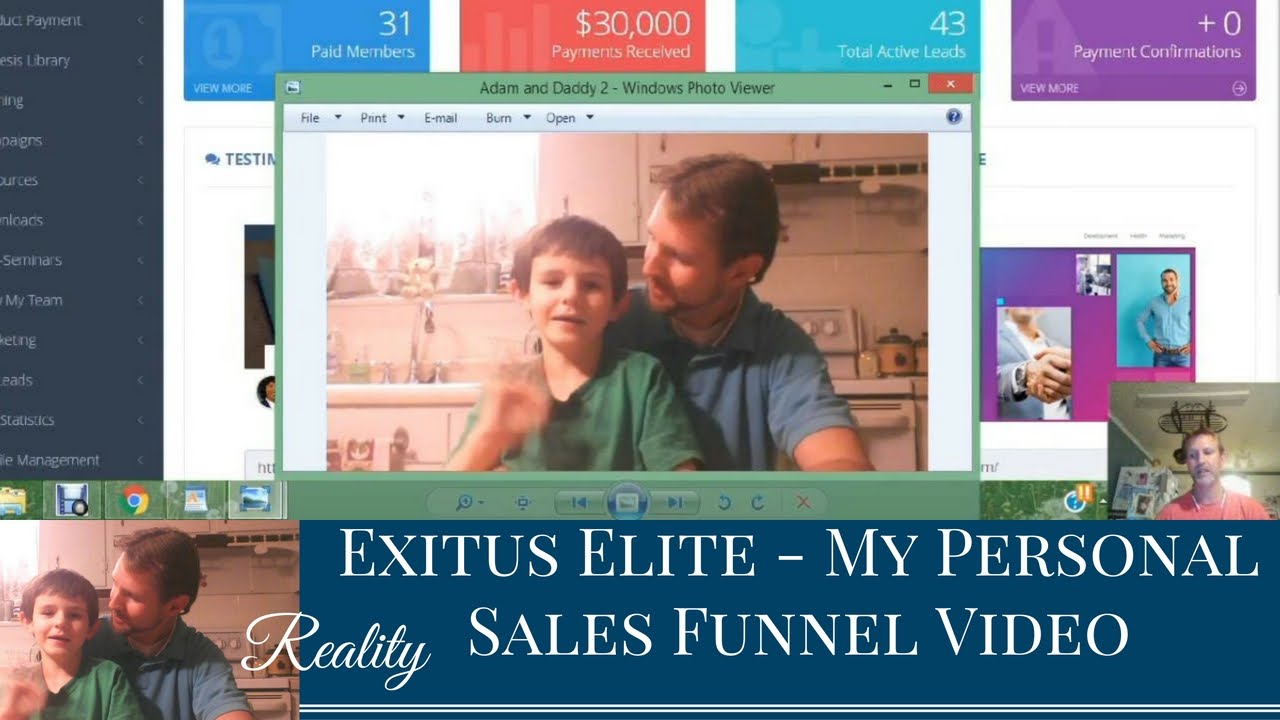 Exitus Elite - My Personal Sales Funnel video