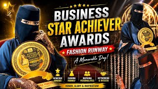 Business Star Achiever Awards 🏆 | Fashion Runway Event Vlog ✨ | A Day to Remember!