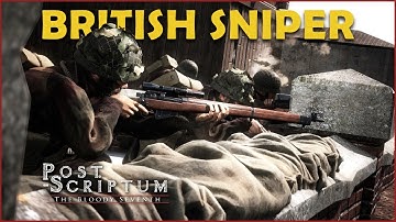 British Sniper in Arnhem | Post Scriptum | No Commentary Gameplay