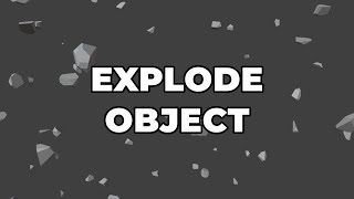 How to explode object in Blender | Blender 4.3 Tutorial