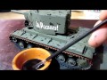 Building Zvezda Model KV-2 Tank In 1/35 Scale