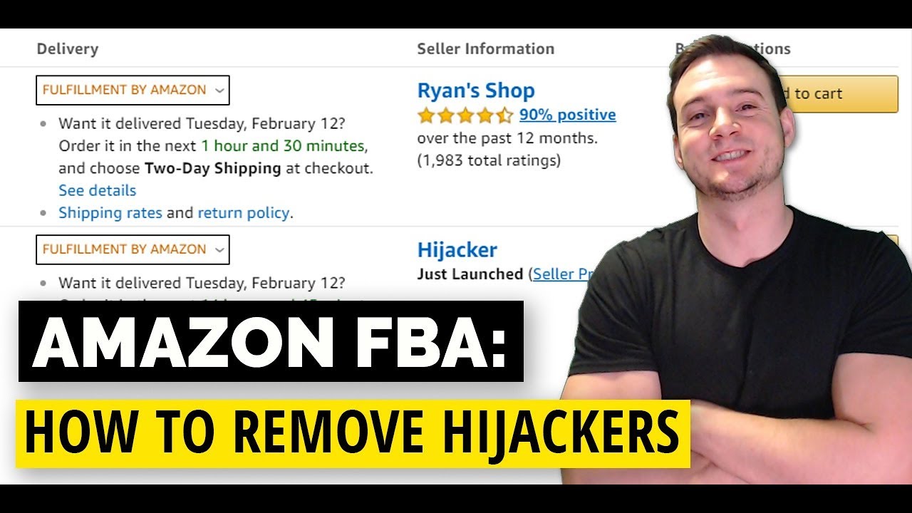 Amazon FBA 🚨 How To Remove Hijackers Removal Letter + Brand Registry