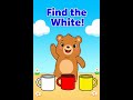 Join the bear in this fun color challenge today! #ColorChallenge #FunWithColors #PlayfulLearning