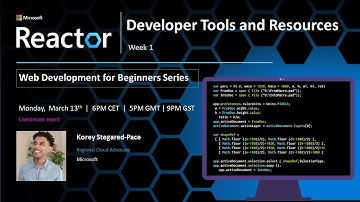 Web Development for Beginners – Developer Tools and Resources– Week 1