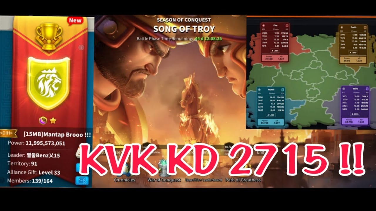 🔴 [LIVE STREAMING]WAR KINGSLAND KD 2715!!!AYO KITA GELUDDDDD!!!