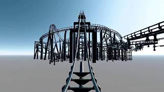 Space Mountain - Back to the Moon - Onride with Final Track and Physics