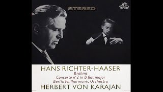 Brahms: Piano Concerto No. 2 - Richter-Haaser, karajan / 브람스: 피아노 협주곡 2번 - 리히터-하저, 카라얀