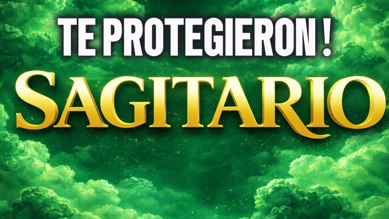 SAGITARIO ♐🔥😱 DE ALGO MUY GRAVE TE PROTEGIERON | EL KARMA INTERVINO A TIEMPO ⚖️✨