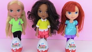 Dora And Friends Into The City Alana, Emma And Kate Kinder Egg Surprise