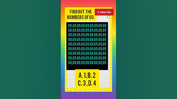 Quick Eye Check: Easy Vision Test (60) #eyecheck #puzzle #iqtest#short