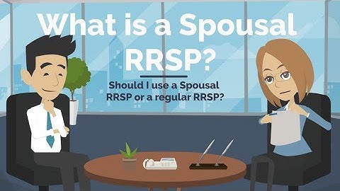 WHAT IS A SPOUSAL RRSP?  RRSP vs Spousal RRSP Explained.