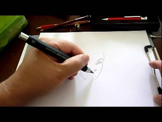 Creative Mark Clutch Pencil demo doodle