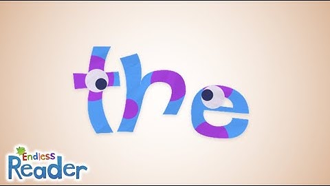 Endless Reader alle woorden en hun klanken (a-z) (niveau 1-3)