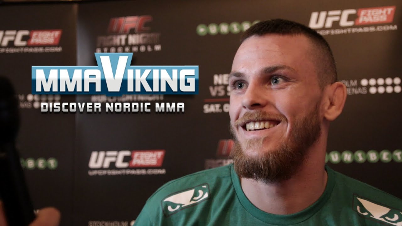 Niklas Bäckström UFC Sweden 3 Pre Fight Interview