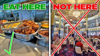 Why you should eat at the buffet instead of the dining room on your cruise screenshot 4