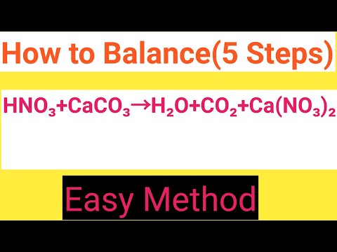 Video HNO3 CaCO3=H2O CO2 Ca(NO3)2 Balanced Equation||Nitric... - youtube