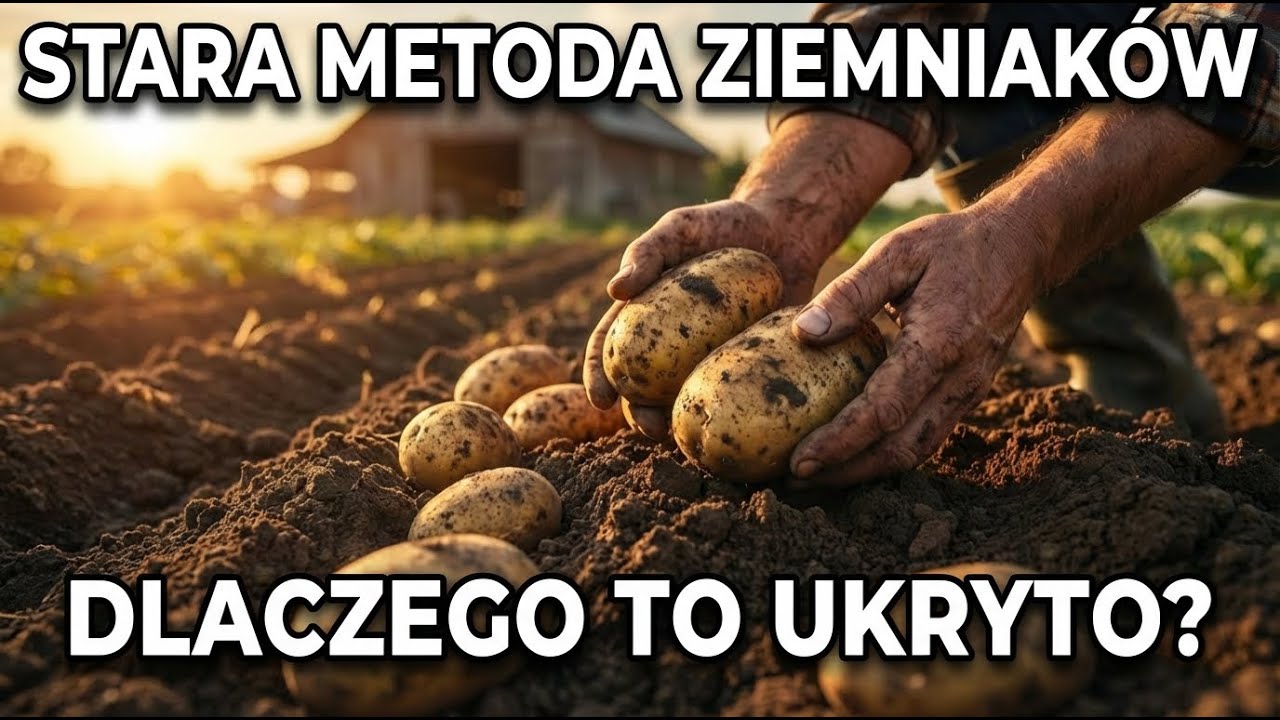 Metoda Ziemniaczana Usunięta Z Książek — 3x Większe Plony Bez Kopania