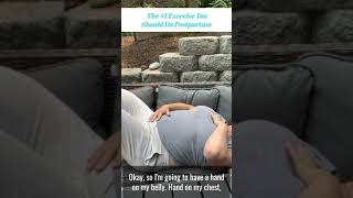 The #1 Exercise To Do Postpartum - Tips From A Pelvic Expert Physical Therapist