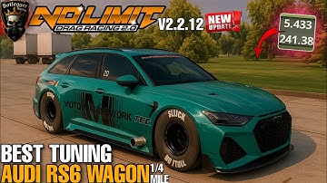 Fastest Audi RS6 Wagon Tuning 5.4 second in 1/4 mile no limit drag racing 2 V2.2.12