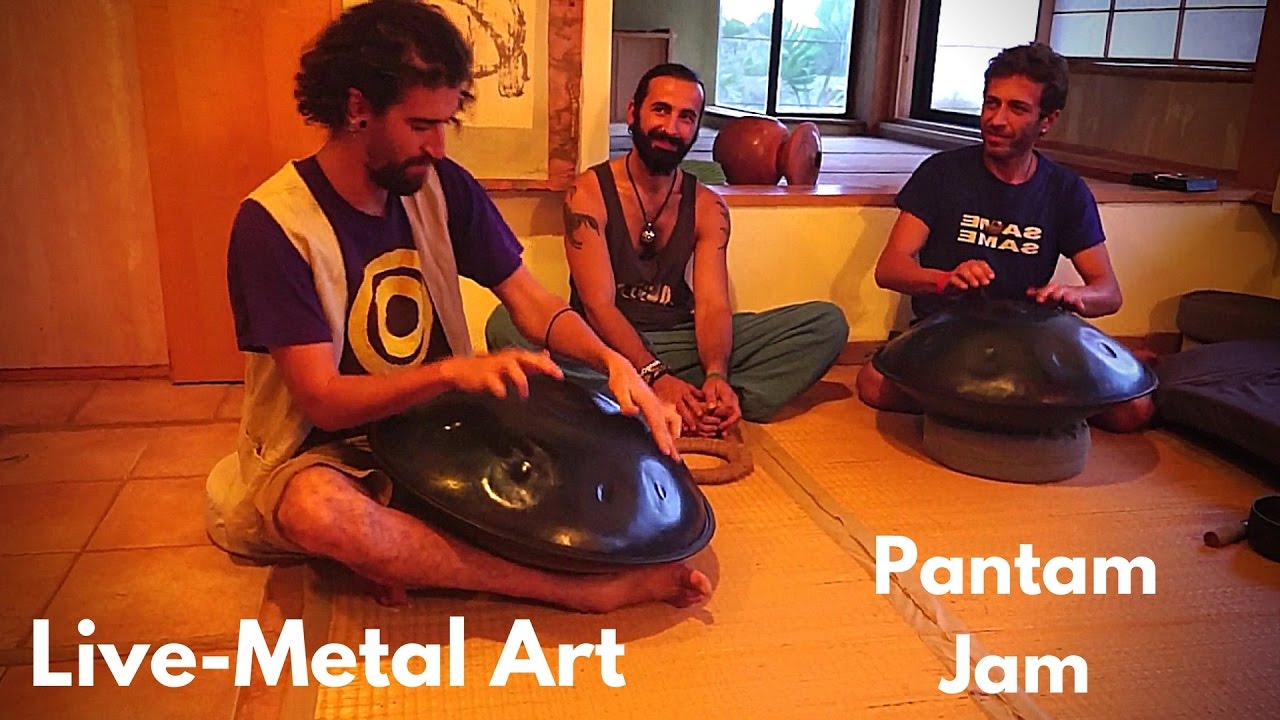 Live-Metal Art Handpan | Duet Kabeção - Dani