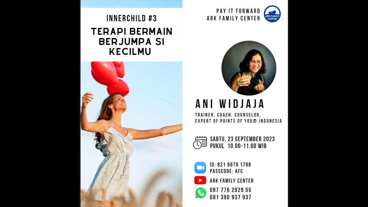 Workshop ARK Family Center, Sept 23, 2023 - Terapi Bermain Berjumpa Si ...