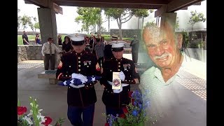 Charles Cannon United States Marine Corp. Graveside Service HD