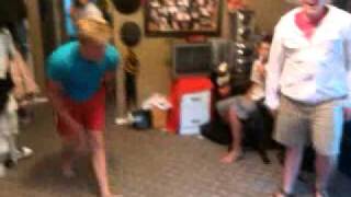 Matrix backflip in my room