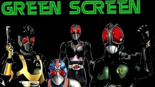 Kamen Rider RX style Green Screen Free