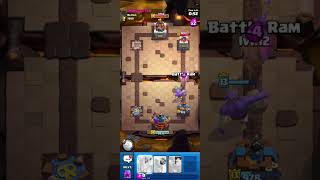 Toughest Knock 🤯 defeated  #trending #viral #clashroyale #golem #bowler 