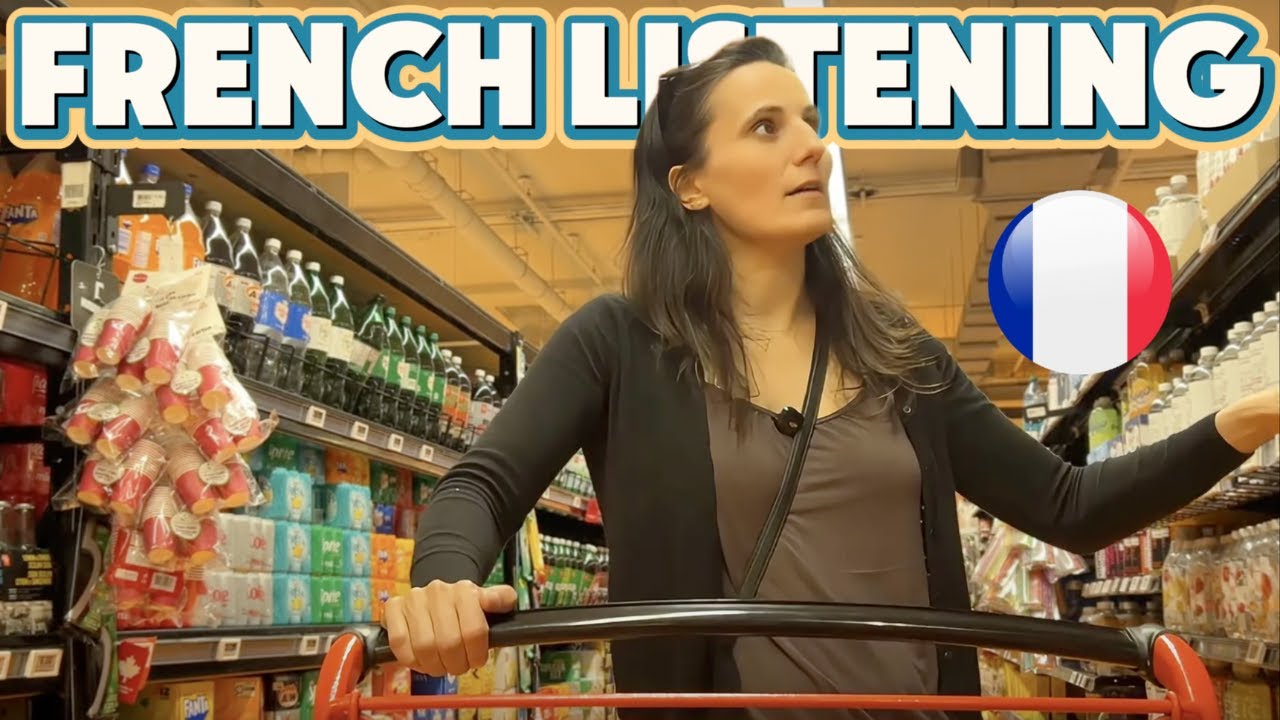 Je te fais pratiquer le vocabulaire🇫🇷 en plein supermarché