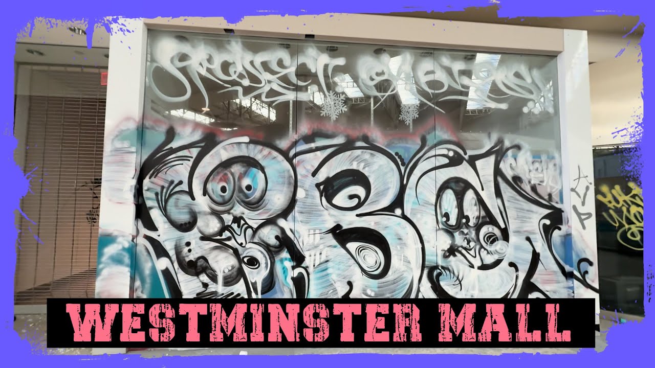 Abandoned Westminster Mall Crushed by L.A. Graffiti Artists - Full Walkthrough (Part 5)