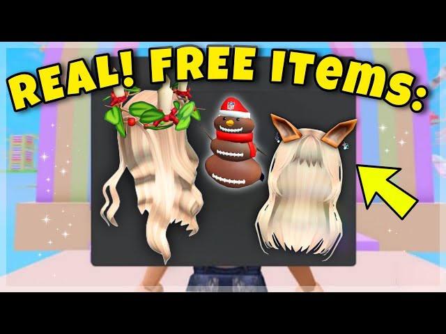 EventHunters - Roblox News on X: FREE HAIR ACCESSORY: You can now