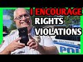 Deputy Chief Mocks And Laughs At People After His Officers Violate Them