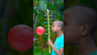 DIY Bamboo Creations with Six Colourful Balloons Creations