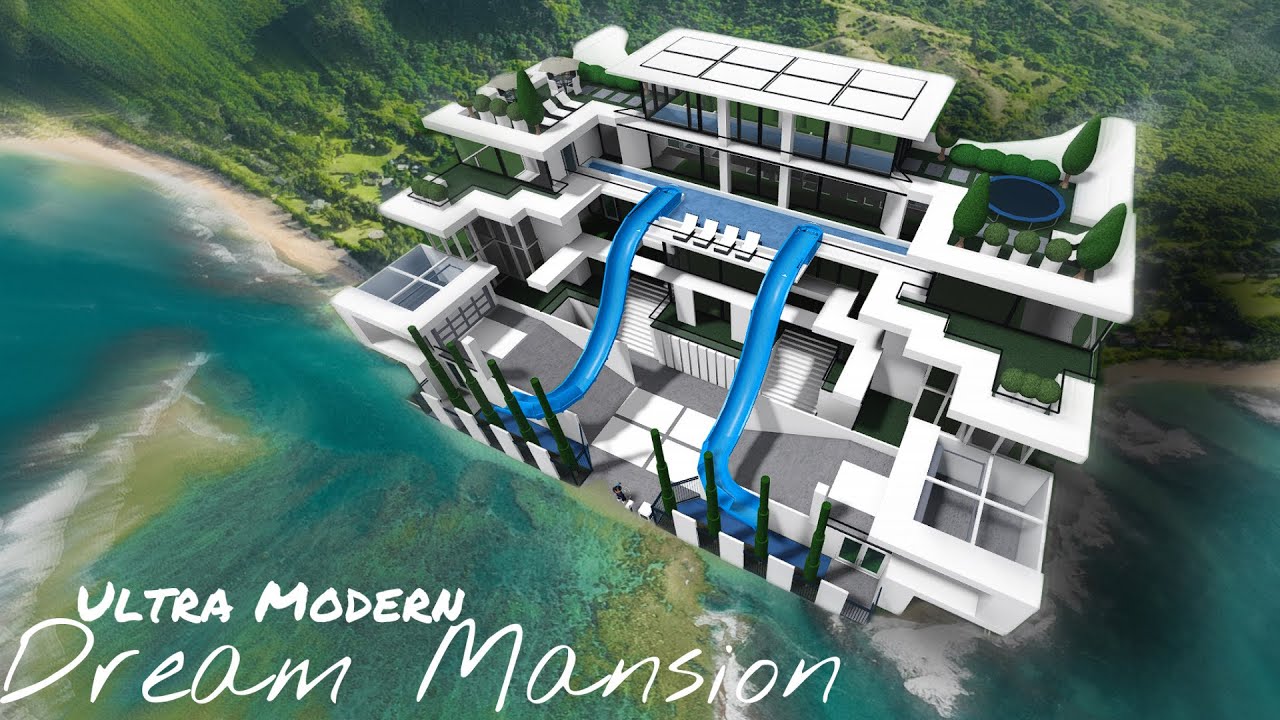 Ultra Modern Dream Mansion Part 1 | NO LARGE PLOT | Bloxburg