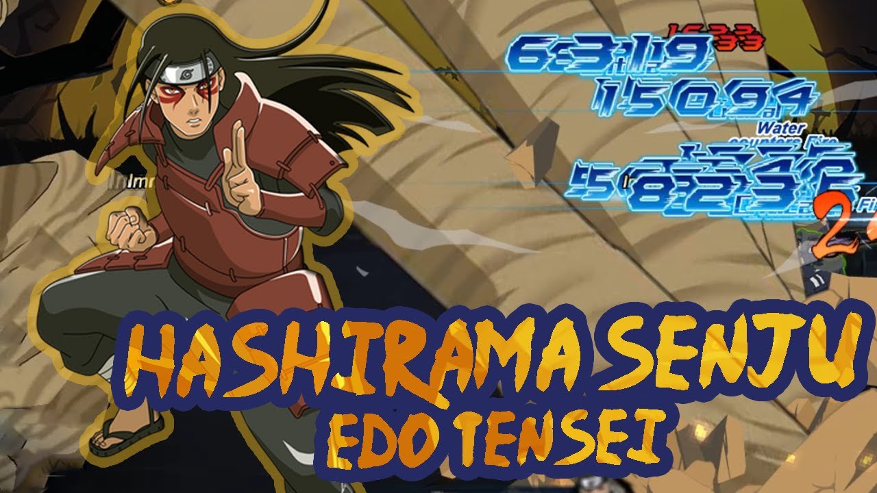 Naruto Online - Hashirama Senju Edo Tensei Combo Skill No Cooldown - Decisive Bonds