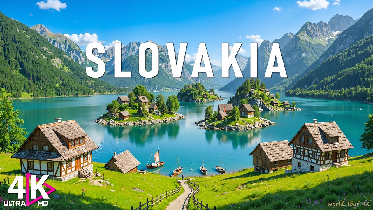 Slovakia 4K - Mountains in Silence, Valleys in Light & A Land Untouched | Relaxing Music