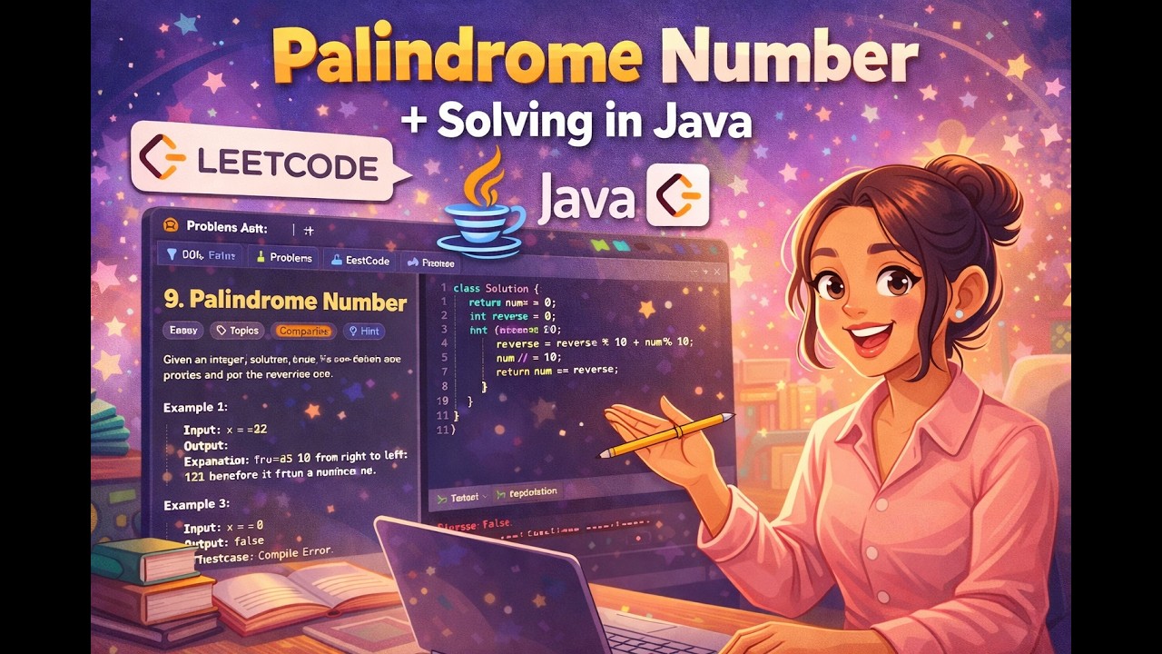 Palindrome Number - LeetCode | Java | Striver DSA Sheet - YouTube