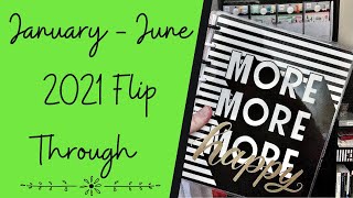 January -June 2021 Flip Through! // Classic Happy Planner