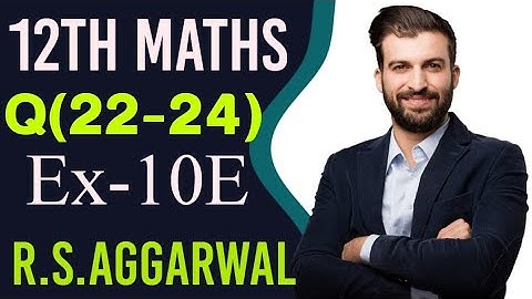 Exercise-10E Class-12th Maths Differentiation R.S Aggarwal CBSE|Previous year question of Class-12th