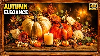 Autumn Harvest Pumpkins | 4K Fall TV Art for Samsung Frame TV & Cozy Home Decor screenshot 3