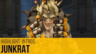 Overwatch | Junkrat Highlight Intros | Without UI