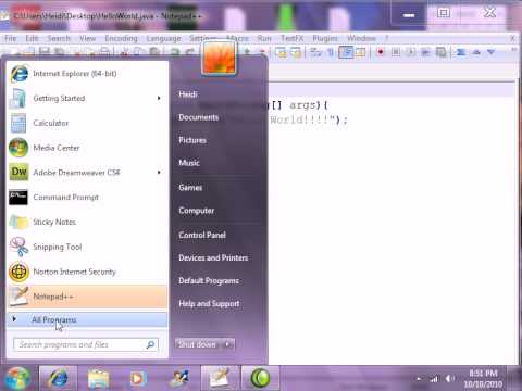 Java Tutorial: Writing, Compiling, and Running Your First JAVA Program ...