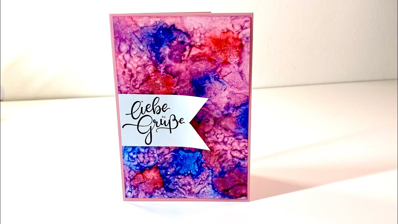 Glitter Alcohol Inks von Action so klappt es dank eurer Tipps😊+Diamond Paiting Osterkarten