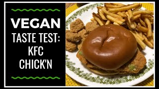 Taste Test Tuesday: KFC Plantbased Chick’n @JonsConsciousLife