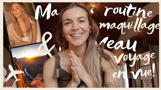 Ma routine maquillage, nouveau tattoo &amp; voyage en vue! - Vlog du 5 octobre 2023