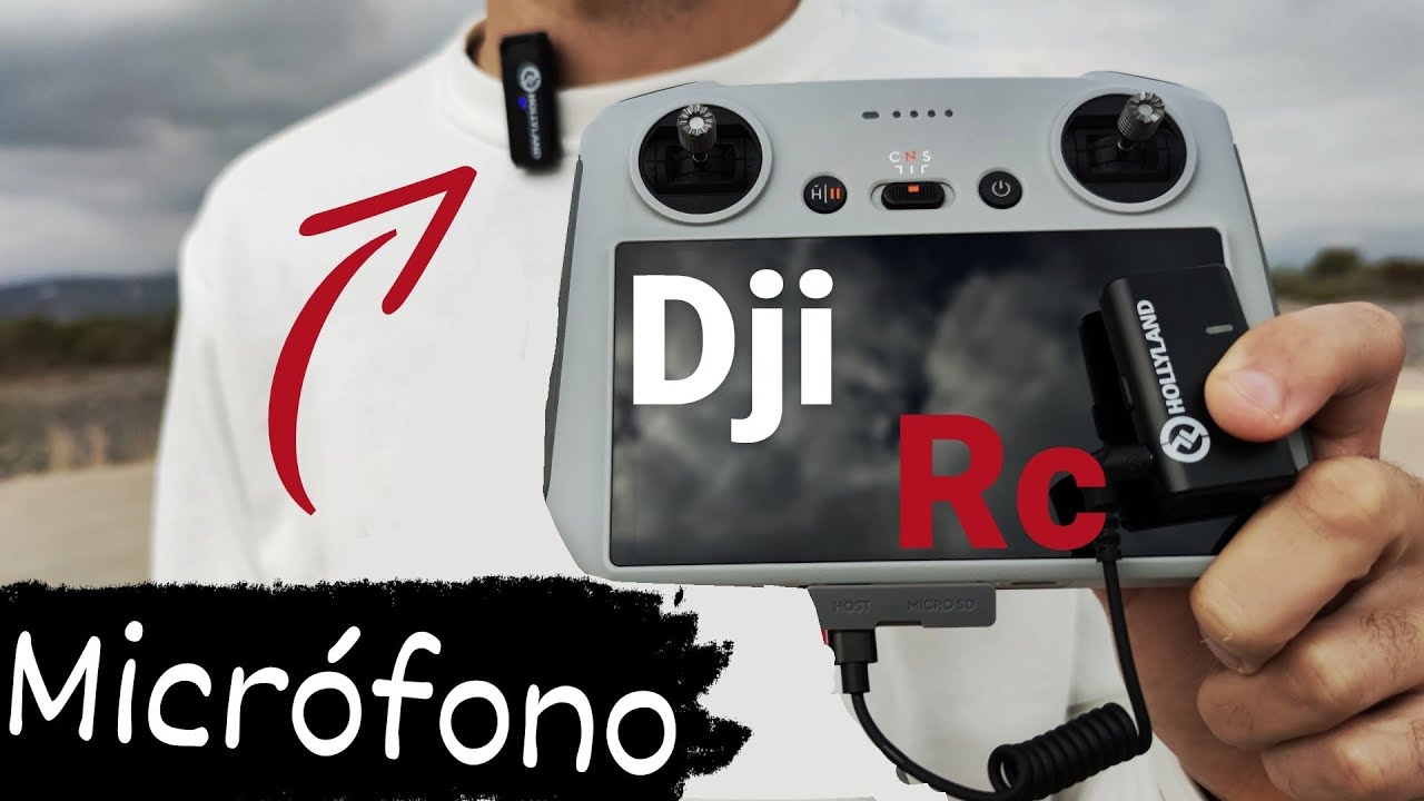 Dji RC ¿Cómo Usar el Micrófono? Opinión