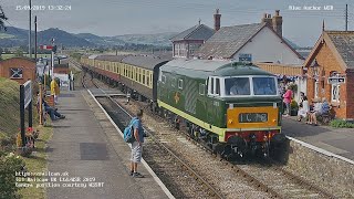 WSR - Blue Anchor, West Somerset Railway, Somerset UK | Railcam LIVE