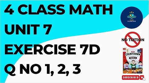 Oxford Countdown Book Class 4 Unit:7 Geometry Ex:7d Q:1-3 Complete Exercise @syknowledgeforkids98