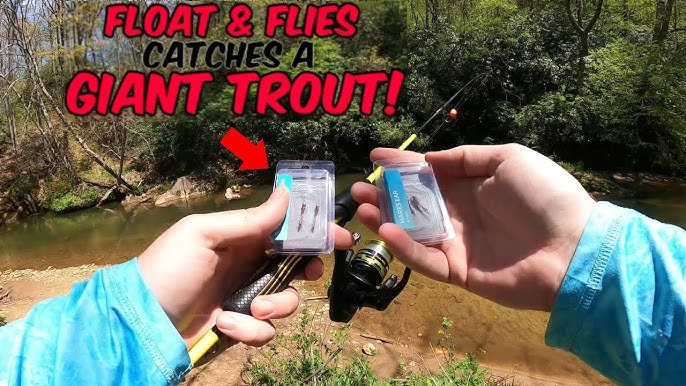 Easy Way To Catch Trout Using Water Bobbers & Artificial Flies